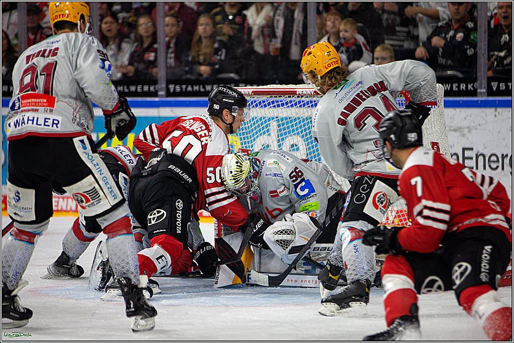 PENNY DEL; Koelner Haie- Fischtown Pinguins; Koeln, 04.10.2022